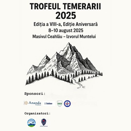 Trofeul Temerarii - Editite Aniversara - in perioada 08-10 August 2025